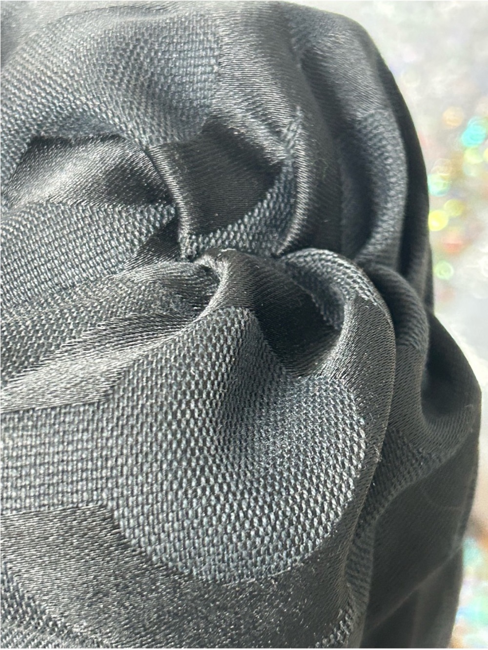 Coach Poppy Op Art Glam Tote Black Signature Jacquard Leather Trim 13826 G0920 - Picture 14 of 15
